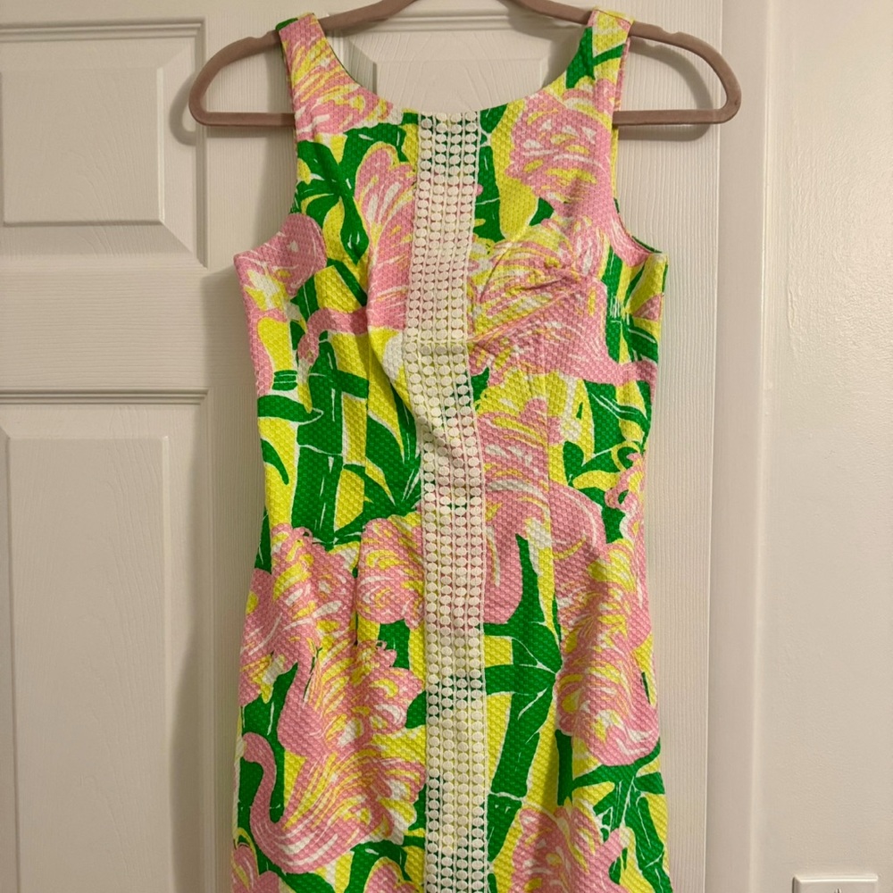 Lilly Pulitzer for Target Pink and Yellow Shift Dress